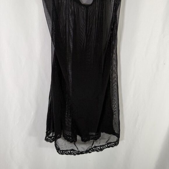 Victoria's Secret Lingerie Womens Small Black Sheer Wired Adjustable Lightweight - Picture 3 of 12